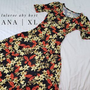 New With Tags LuLaRoe Ana Dress XL